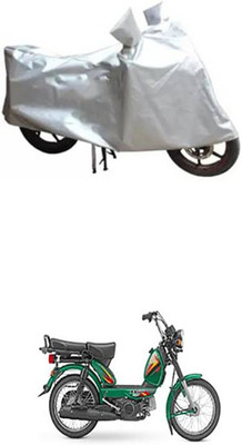 ZTech Two Wheeler Cover for TVS(Silver)