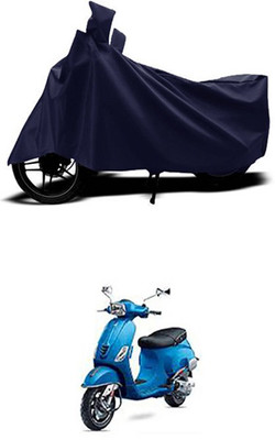 Wild Panther Two Wheeler Cover for Universal For Bike(Vespa SXL, Blue)