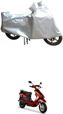 Wild Panther Two Wheeler Cover for Indus(Yo Spark, Silver)