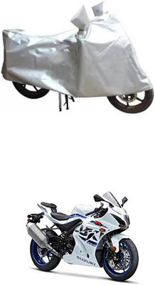 ZTech Two Wheeler Cover for Suzuki(Silver)