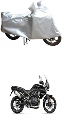 Wild Panther Two Wheeler Cover for Triumph(Tiger 800 XR, Silver)