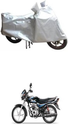 ZTech Two Wheeler Cover for Bajaj(CT100, Silver)