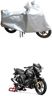 Wild Panther Two Wheeler Cover for TVS(Silver)