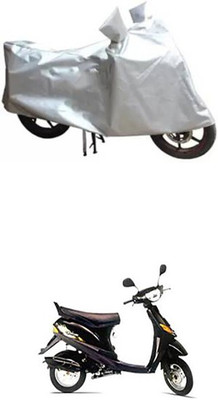 ZTech Two Wheeler Cover for Bajaj(Silver)