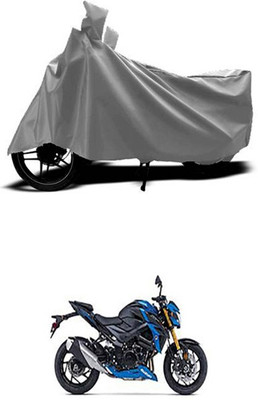 Wild Panther Two Wheeler Cover for Suzuki(Grey)