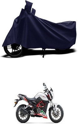 ZTech Two Wheeler Cover for DSK Benelli(TNT 25, Blue)