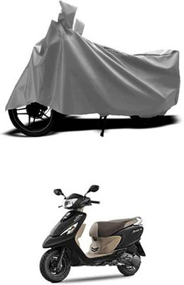 ZTech Two Wheeler Cover for TVS(Grey)