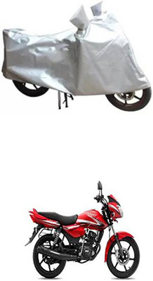 Wild Panther Two Wheeler Cover for TVS(Pheonix, Silver)