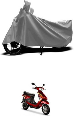 Wild Panther Two Wheeler Cover for Indus(Yo Spark, Grey)