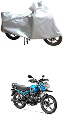 ZTech Two Wheeler Cover for Hero(Passion Pro TR, Silver)