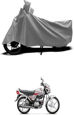 Wild Panther Two Wheeler Cover for Hero(HF Deluxe, Grey)