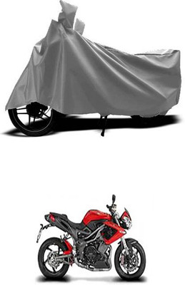 ZTech Two Wheeler Cover for DSK Benelli(TNT R, Grey)