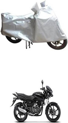 ZTech Two Wheeler Cover for Bajaj(Pulsar 150, Silver)