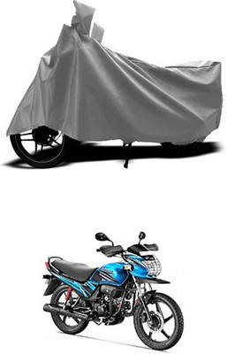 Wild Panther Two Wheeler Cover for Hero(Passion Pro TR, Grey)