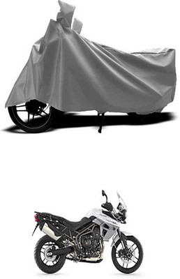 ZTech Two Wheeler Cover for Triumph(Tiger 800 XR, Grey)
