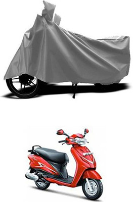 ZTech Two Wheeler Cover for Hero(Duet, Grey)