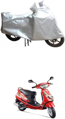 Wild Panther Two Wheeler Cover for Mahindra(Duro DZ, Silver)