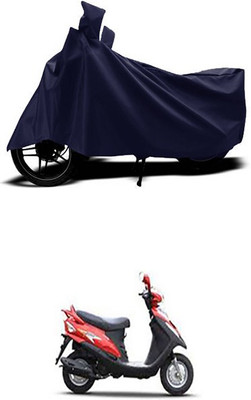 ZTech Two Wheeler Cover for Mahindra(Flyte, Blue)
