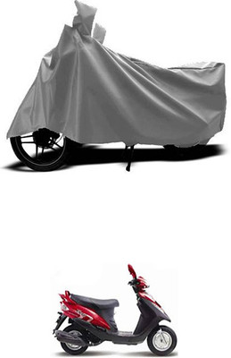 ZTech Two Wheeler Cover for Mahindra(Flyte, Grey)