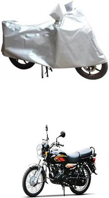 ZTech Two Wheeler Cover for TVS(Max, Silver)