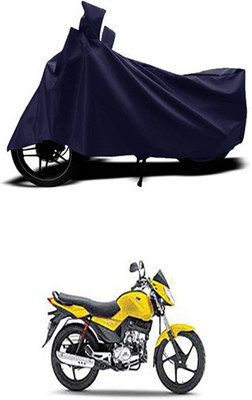 Wild Panther Two Wheeler Cover for Mahindra(Stallio, Blue)