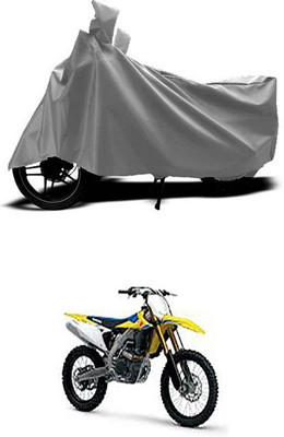 Wild Panther Two Wheeler Cover for Suzuki(Grey)