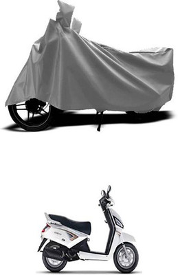 Wild Panther Two Wheeler Cover for Mahindra(Grey)