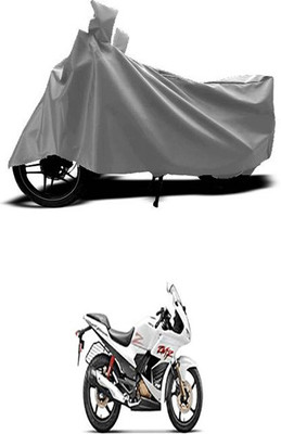 Wild Panther Two Wheeler Cover for Hero(Karizma ZMR, Grey)