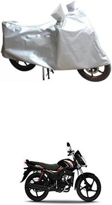 Wild Panther Two Wheeler Cover for Mahindra(Pantero, Silver)