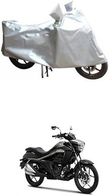 ZTech Two Wheeler Cover for Suzuki(intruder 150, Silver)