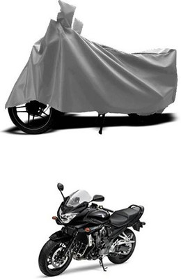 ZTech Two Wheeler Cover for Suzuki(Grey)