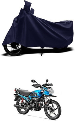 Wild Panther Two Wheeler Cover for Hero(Passion Pro TR, Blue)