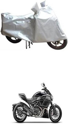 Wild Panther Two Wheeler Cover for Ducati(Diavel, Silver)