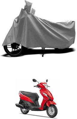 ZTech Two Wheeler Cover for Suzuki(Grey)