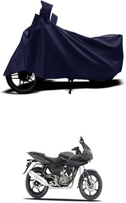 Wild Panther Two Wheeler Cover for Bajaj(Pulsar 220 DTS-i, Blue)