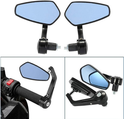 HI-TECH ACCESSORIES Manual Rear View Mirror For Universal For Bike Universal For Bike(Right, Left)