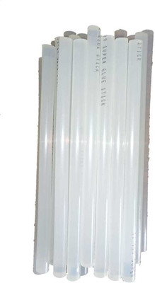 SUPER MELT -GS-1 HOT MELT GLUE STICKS BEST FOR ART AND CRAFTS, FLORAL ARRANGEMENTS, PAPER, WOOD, PLASTIC PROJECT WORKS TRANSPARENT 11 MM HOT MELT GLUE STICKS(Set of 40, White)