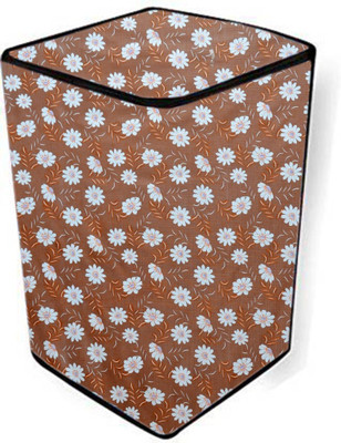 AAVYA UNIQUE FASHION Top Loading Washing Machine  Cover(Width: 61.3 cm, Brown)