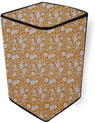 AAVYA UNIQUE FASHION Top Loading Washing Machine  Cover(Width: 61.3 cm, White,Flower)