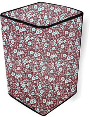 AAVYA UNIQUE FASHION Top Loading Washing Machine  Cover(Width: 61.3 cm, White,Flower)