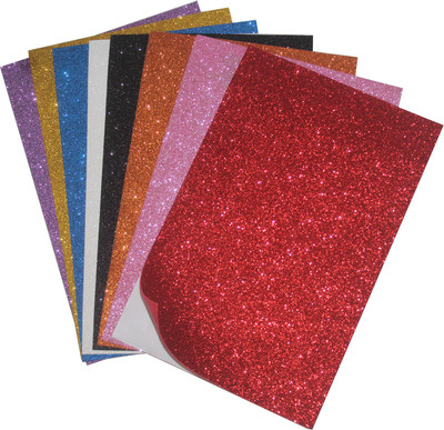 iyakii Sticky Glitter paper
