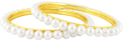 20% OFF on Sri Jagdamba Pearls Alloy Gold-plated Bangle(Pack of 2) 20% OFF on Sri Jagdamba Pearls Alloy Gold-plated Bangle(Pack of 2)