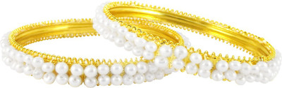 32% OFF on Sri Jagdamba Pearls Alloy Gold-plated Bangle(Pack of 2) 32% OFF on Sri Jagdamba Pearls Alloy Gold-plated Bangle(Pack of 2)