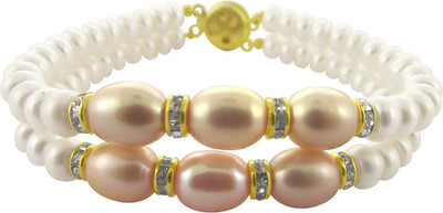 21% OFF on Sri Jagdamba Pearls Alloy Gold-plated Bracelet 21% OFF on Sri Jagdamba Pearls Alloy Gold-plated Bracelet