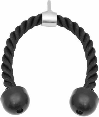 Futurekart Tricep Rope Shoulders Biceps Rope Fitness Equipment Heavy Duty Multi Gym Triceps Bar(Black)