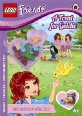 Lego Friends: A Treat For Goldie: Activity Book With Mini-Set(English, Paperback, Ladybird)