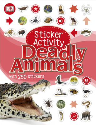 Sticker Activity Deadly Animals(English, Paperback, DK)