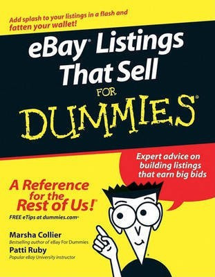 eBay Listings That Sell For Dummies(English, Electronic book text, Collier Marsha)