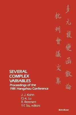 Several Complex Variables(English, Paperback, KOHN)