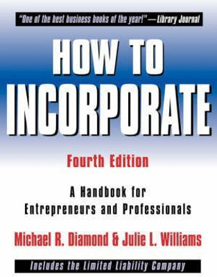How to Incorporate(English, Paperback, Diamond Michael R.)
